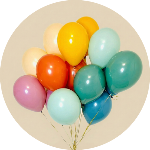 Helium balloons