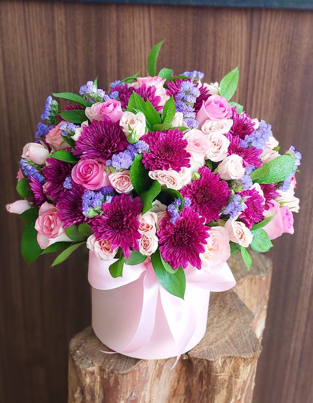 Pink Summer Basket